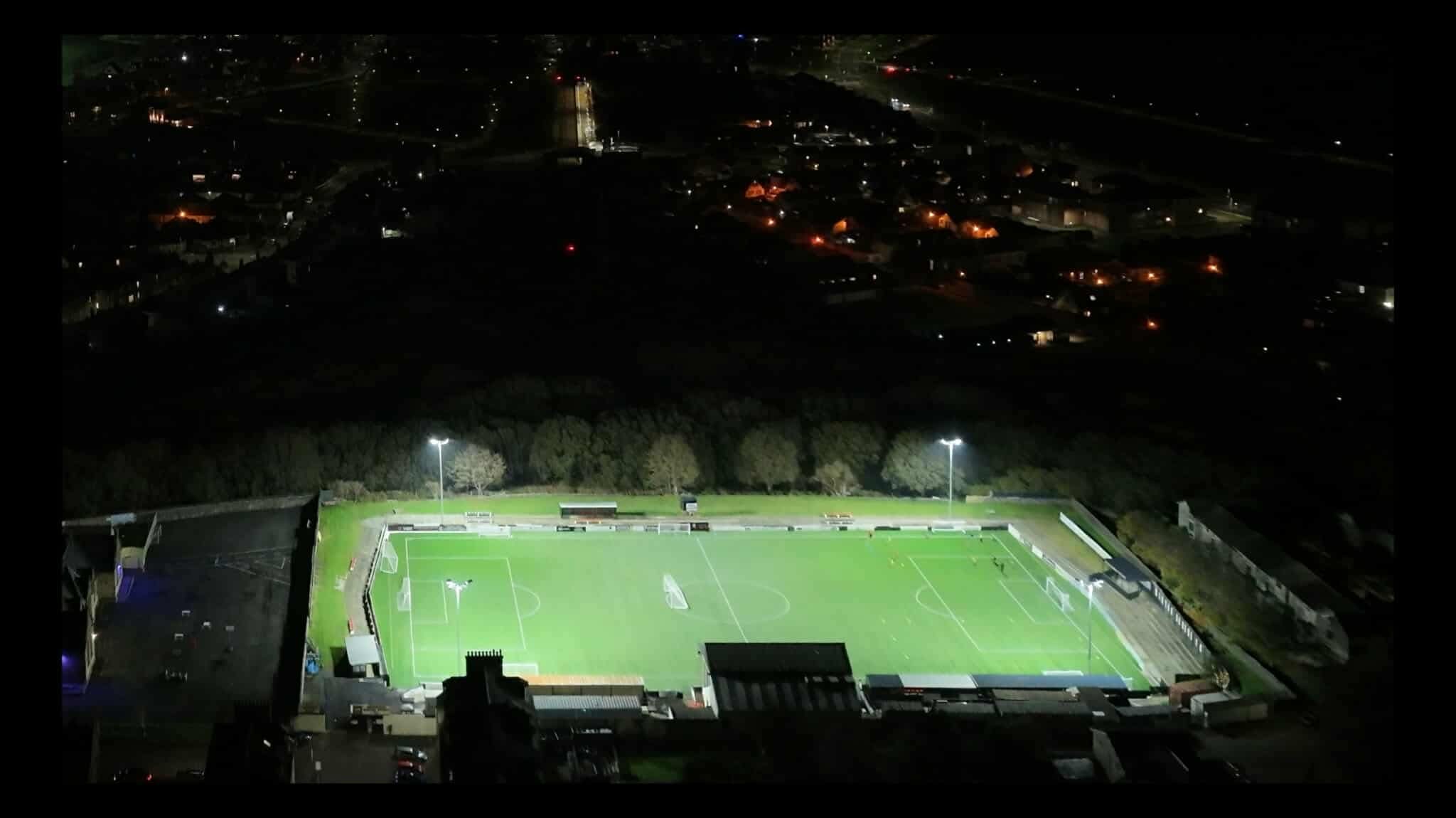 Winton Park at night