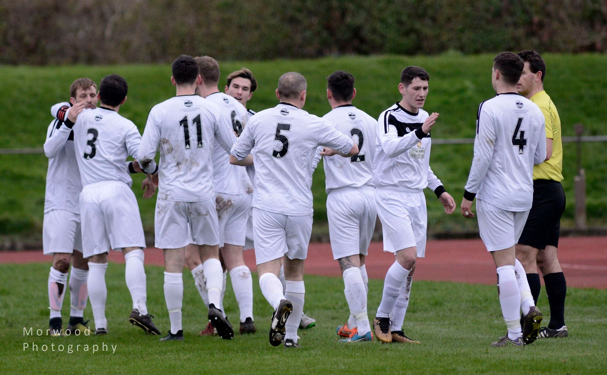 Team huddle